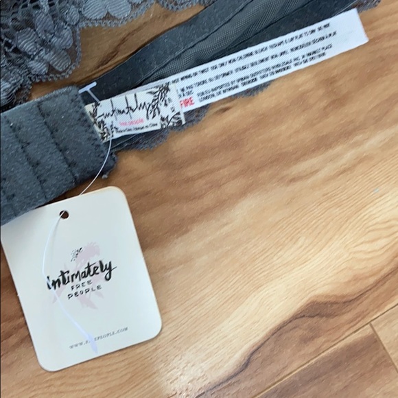 Free People gray color lace bralette - Picture 10 of 14